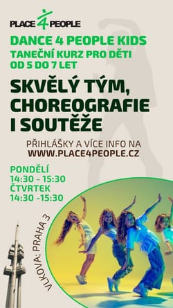 Taneční kurz pro děti od 5 do 7 let - Dance 4 People Kids