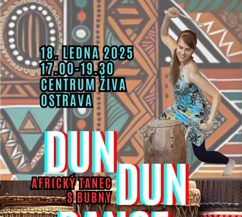 Dundun dance / africký tanec s bubny